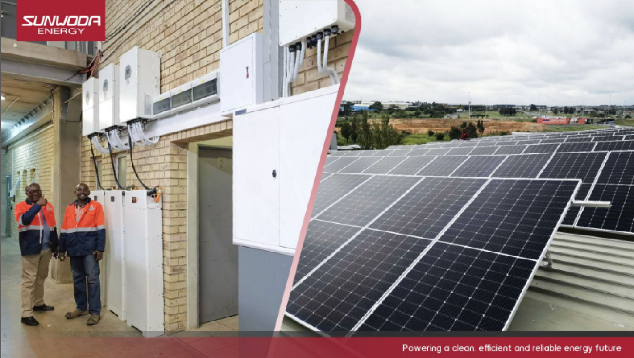 SunESS-L & Deye 16kW/60kWh stackable low-voltage battery system for manufacturing in South Africa